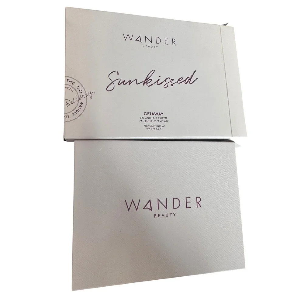 Wander Beauty Getaway Eye and Face Palette Sunkissed Light Medium New in Box
